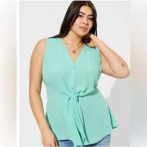 Torrid Sleeveless Blouse